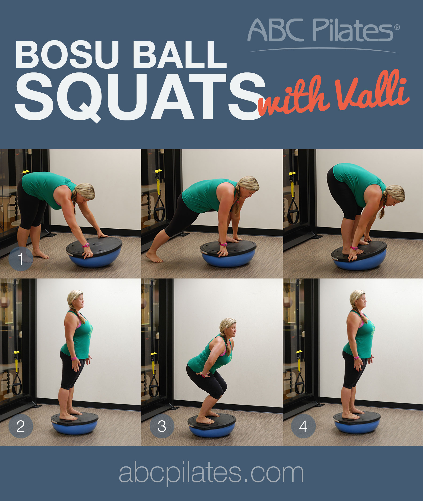bosu ball squats