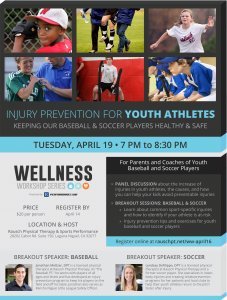 Rausch PT April Wellness Workshop Flyer